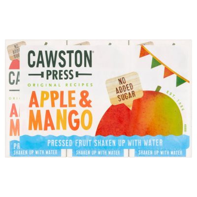 Apple & Mango Cawston Press Juice 3x200ml