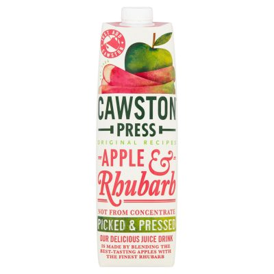 Apple & Rhubarb Juice 1L Cawston Press