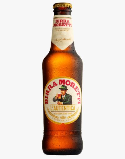 Birra Moretti Lager Beer Bottle 18x330ml