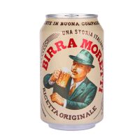 Wholesale Birra Moretti Lager Beer Cans 6 x 330ml