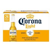 Corona Light Mexican Lager Beer Bottles 24x355ml