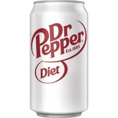 Dr Pepper Diet Soda Cans 12x355ml