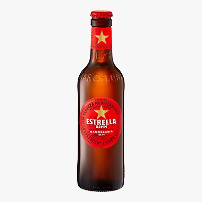 Estrella Damm Lager Beer 24x330ml
