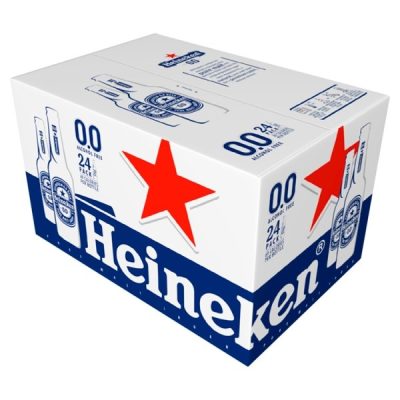 Heineken 0.0 Alcohol Free Beer 24x330ml