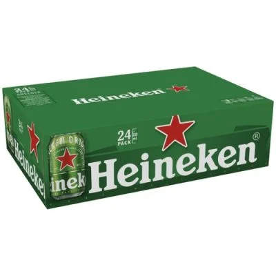 Heineken Lager Beer Bottles 24x330ml
