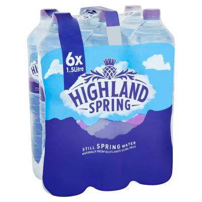 Highland Spring Still Water 6x1.5L