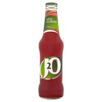 J2O Apple & Raspberry Glass Bottle 12x275ml