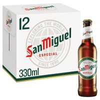 San Miguel Premium Lager Beer Bottles 12x330ml - Shop online sale of San Miguel Beer - beer bulk distributor vendor